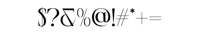 Steala  Regular Font OTHER CHARS