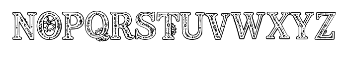 Steampunk By Squeeb Cre Regular Font UPPERCASE