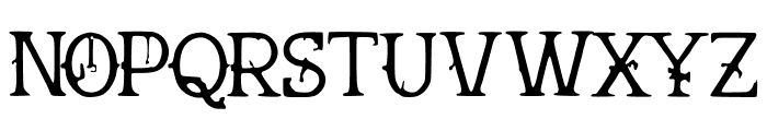 Steampunk_Style Font UPPERCASE