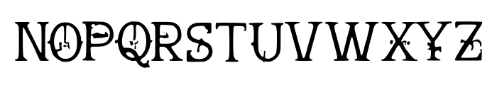 Steampunk_Style Font LOWERCASE