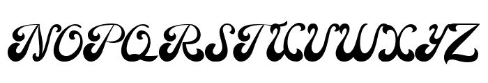 Stebana Bold Regular Font UPPERCASE