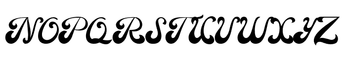 StebanaBold-Regular Font UPPERCASE