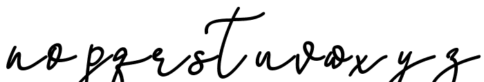 Stefani Italic Font LOWERCASE