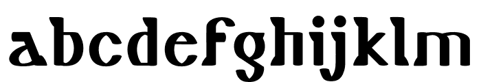 Steif Desan Regular Font LOWERCASE