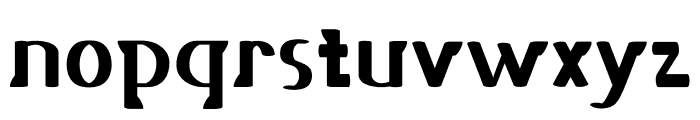 Steif Desan Regular Font LOWERCASE