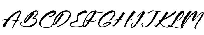 Steinfild Italic Font UPPERCASE