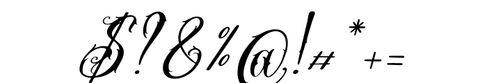 Stejita Italic Font OTHER CHARS