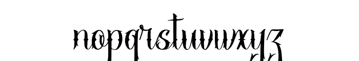 Stejita Font LOWERCASE