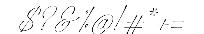 Stelaroy Italic Font OTHER CHARS