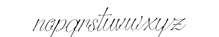 Stelaroy Italic Font LOWERCASE