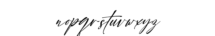 StelashildScript-Regular Font LOWERCASE