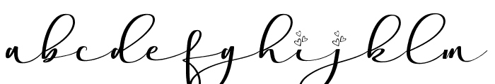 Stella Calligraphy Font LOWERCASE