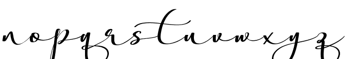Stella Calligraphy Font LOWERCASE
