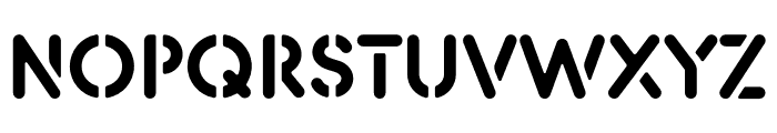 Sten Bold Font UPPERCASE