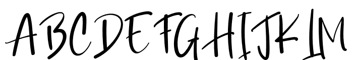 Stencil Font UPPERCASE
