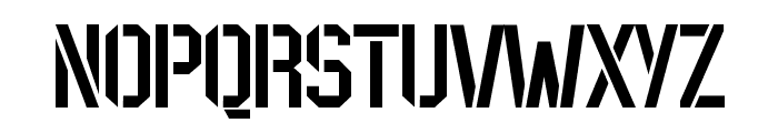 StencilPTx-Clean Font UPPERCASE