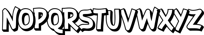 Stepbuzz-Shadow Font UPPERCASE