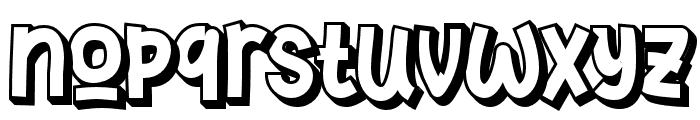 Stepbuzz-Shadow Font LOWERCASE