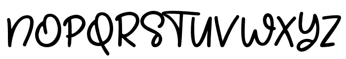 Steph-Regular Font UPPERCASE