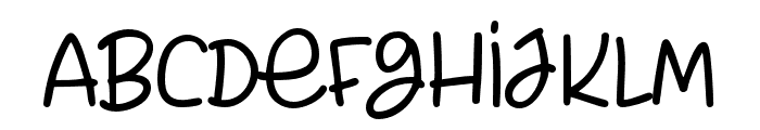 Steph-Regular Font LOWERCASE