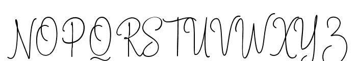StephenSignature Font UPPERCASE