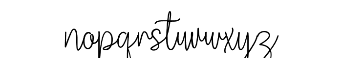 StephenSignature Font LOWERCASE
