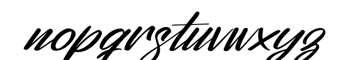 Stephenson Brandon Italic Font LOWERCASE