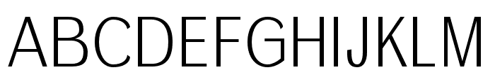 Steral regular Font UPPERCASE