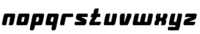 Stereo System Bold Italic Font LOWERCASE