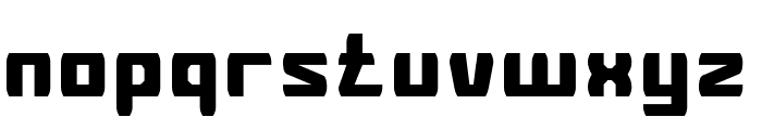 Stereo System Font LOWERCASE