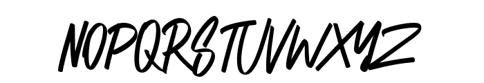Stereoflows Font UPPERCASE