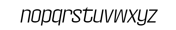 Sterling regular-italic Font LOWERCASE