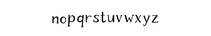 Sternesty Font LOWERCASE