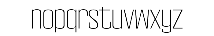 Sterse regular Font LOWERCASE