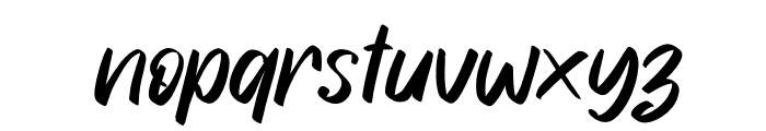 Steven Blackson Italic Regular Font LOWERCASE