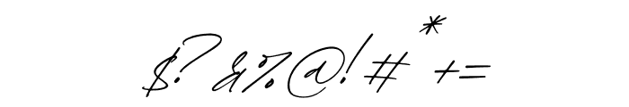 Stevenson Italic Font OTHER CHARS