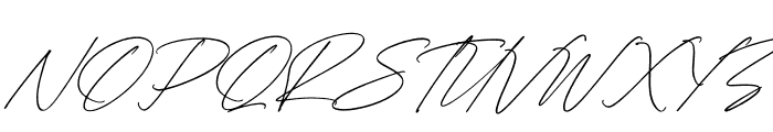 Stevenson Italic Font UPPERCASE