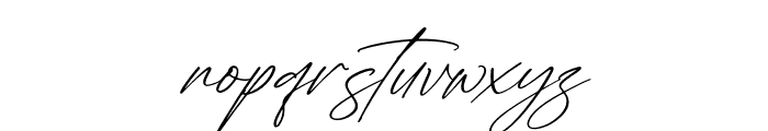 Stevenson Italic Font LOWERCASE