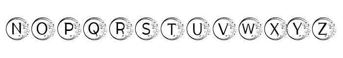 Stevia Monogram Font UPPERCASE