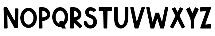 Sticker-Regular Font UPPERCASE