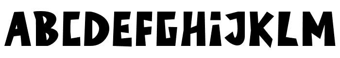 Stickly-Regular Font LOWERCASE