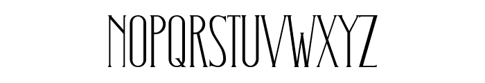 Stickman Serif Font UPPERCASE
