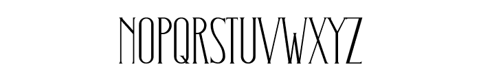 Stickman Serif Font LOWERCASE