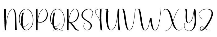 Sticky Funky Font UPPERCASE