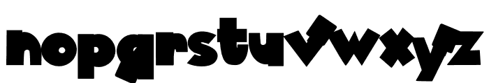 Sticky Glue CF Font LOWERCASE