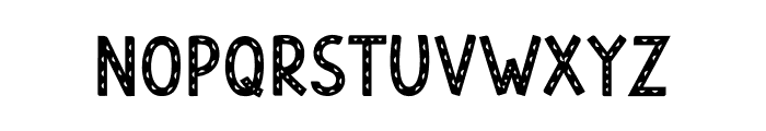 Sticky Halloween Font LOWERCASE