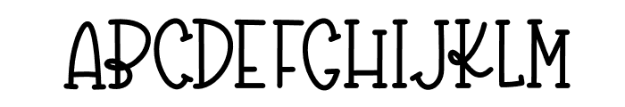 StickyChewy Font UPPERCASE