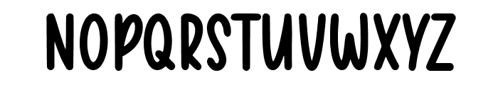 Stickywild Font UPPERCASE