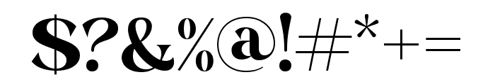 Stiepa Serif Regular Font OTHER CHARS