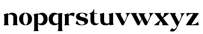 Stiepa Serif Regular Font LOWERCASE